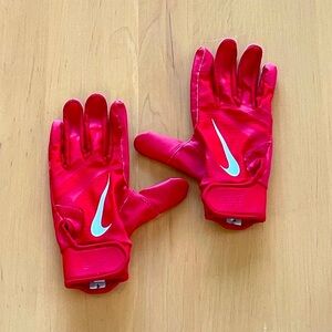 NIKE BASEBALL GLOVES RED